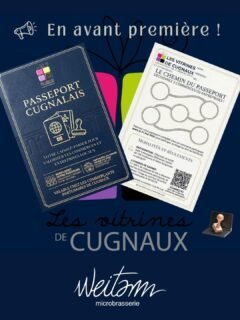 🔔 LE PASSEPORT, CE SERA ICI !
On vous dévoile la surprise 2026 mijotée par @lesvitrinesdecugnaux 

👉 Voici le PASSEPORT CUGNALAIS !
✨ Une action pour soutenir vos commerces et entreprises Cugnalaises
⚠️ À récupérer à partir du samedi 2 mai à la brasserie et toutes les enseignes partenaires.

👉 RDV à partir du 2 mai, on vous attend !
@lesvitrinesdecugnaux 

#weitam #passeportcugnalais #lesvitrinesdecugnaux #consommonslocal #commercelocal